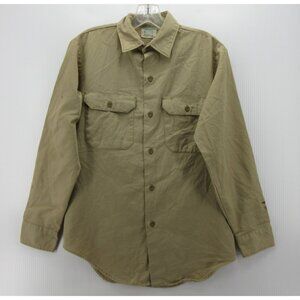 VINTAGE Big Mac Shirt Small JC Penney 60s Work Field Penn Prest *